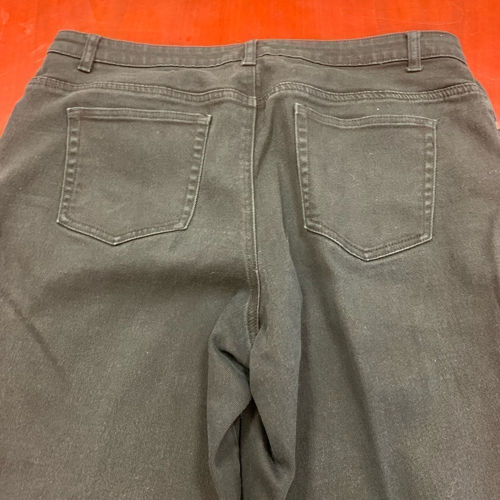 L. A. Blues Black Taper Leg Jeans sz 20W - Picture 5 of 5